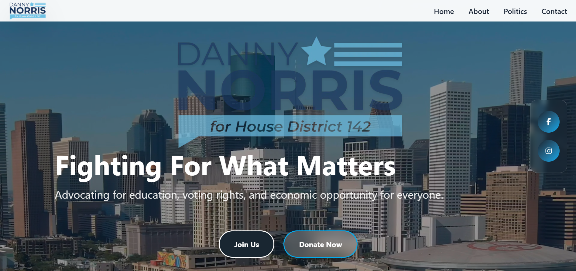 Danny Norris Website